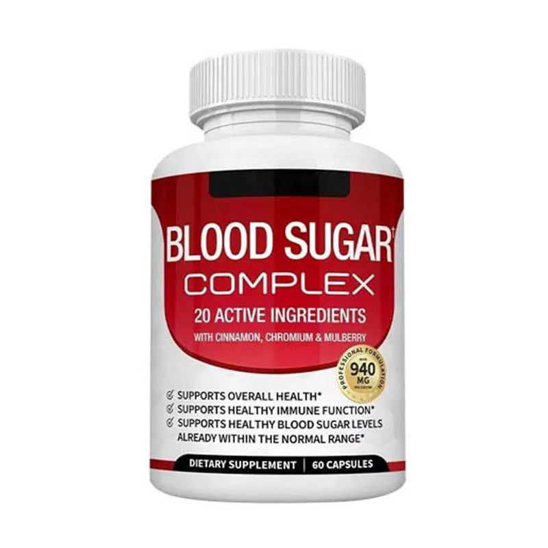 Cross Border Export of Blood Glucose Compound Supplement Capsules, Factory Direct Sales, Body Energy Supplement Source